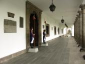 Vagten ved Præsident paladset i Quito