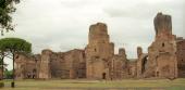 Den centrale bygning i Caracalla's termer måler 100 gange 200 meter