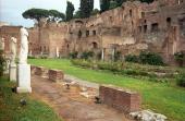 Vestalindernes have i Forum Romanum