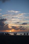 Solnedgangene kan være fantastiske på Caribiens vest vendte strande