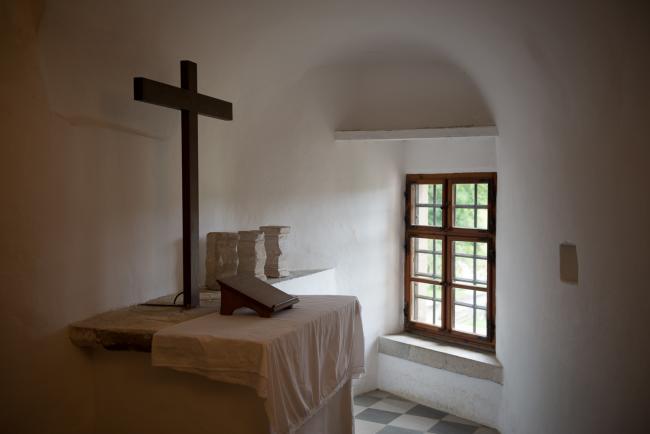 Predjama slottets lille kirke