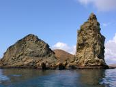 Pinnacle Rock på Isla Bartolome ved Galapagos